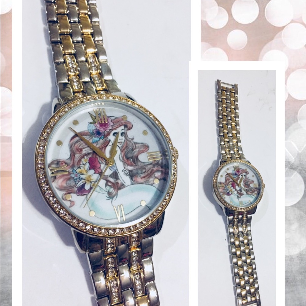Disney Ariel Rhinestone Watch - Picture 3 of 8